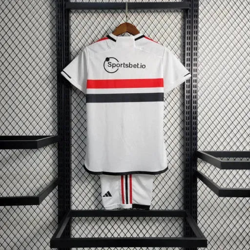 Camisa São Paulo Home 22/23 - Torcedor Infantil Branca - Netmantos