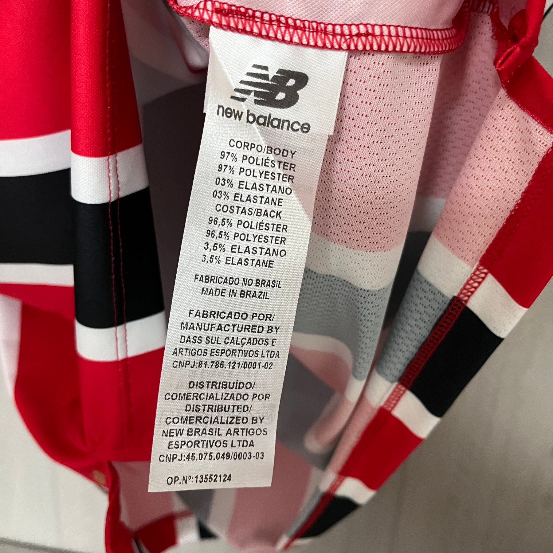 Camisa São Paulo Away 25/26 - Torcedor Masculina Vermelha + Patrocínios