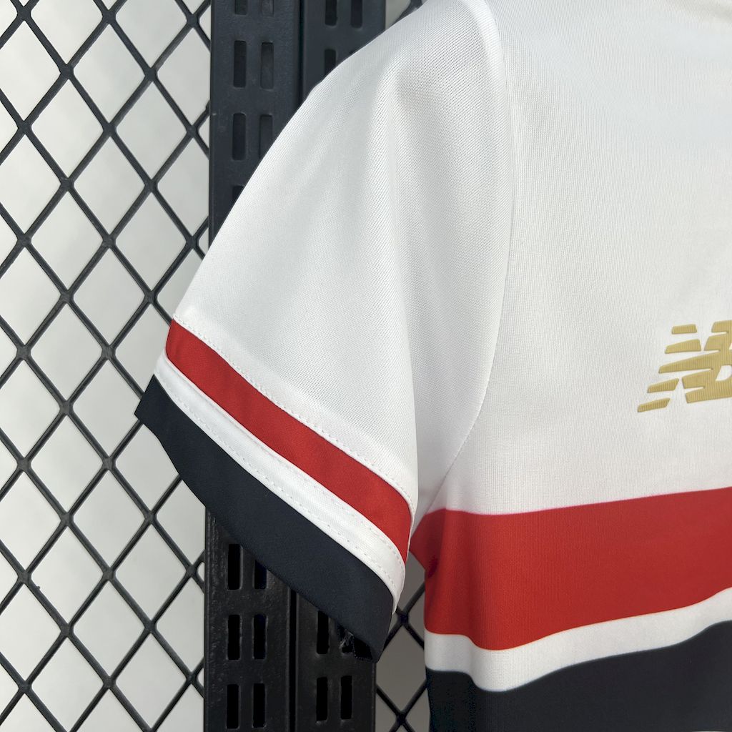 Camisa São Paulo Home 25/26 - Torcedor Feminina Branca