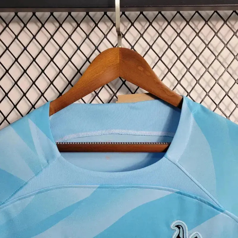Camisa Tottenham Goleiro 23/24 - Torcedor Masculina Azul - Netmantos