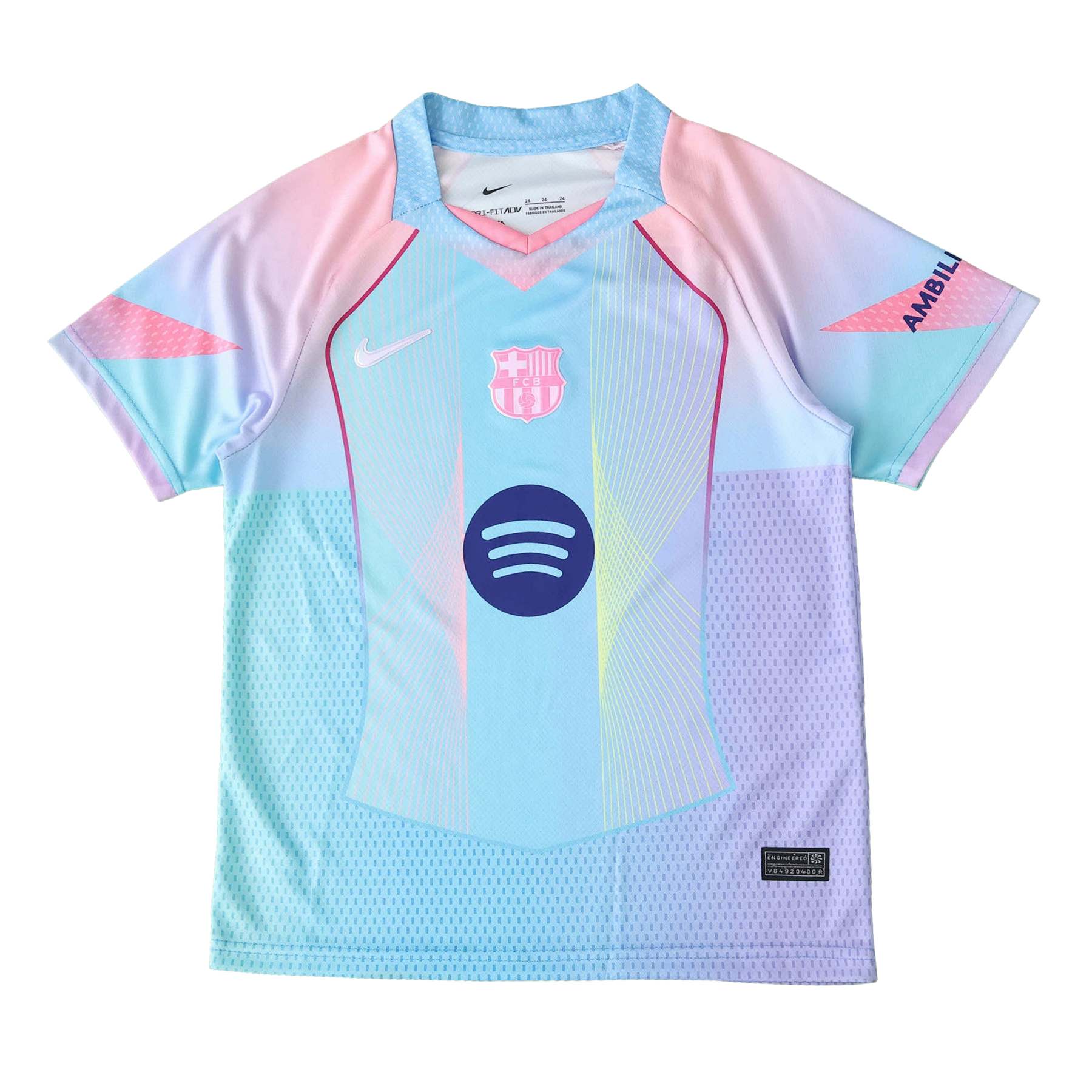 Camisa Barcelona Edição Especial 25/26 - Torcedor Masculina Azul Refletiva