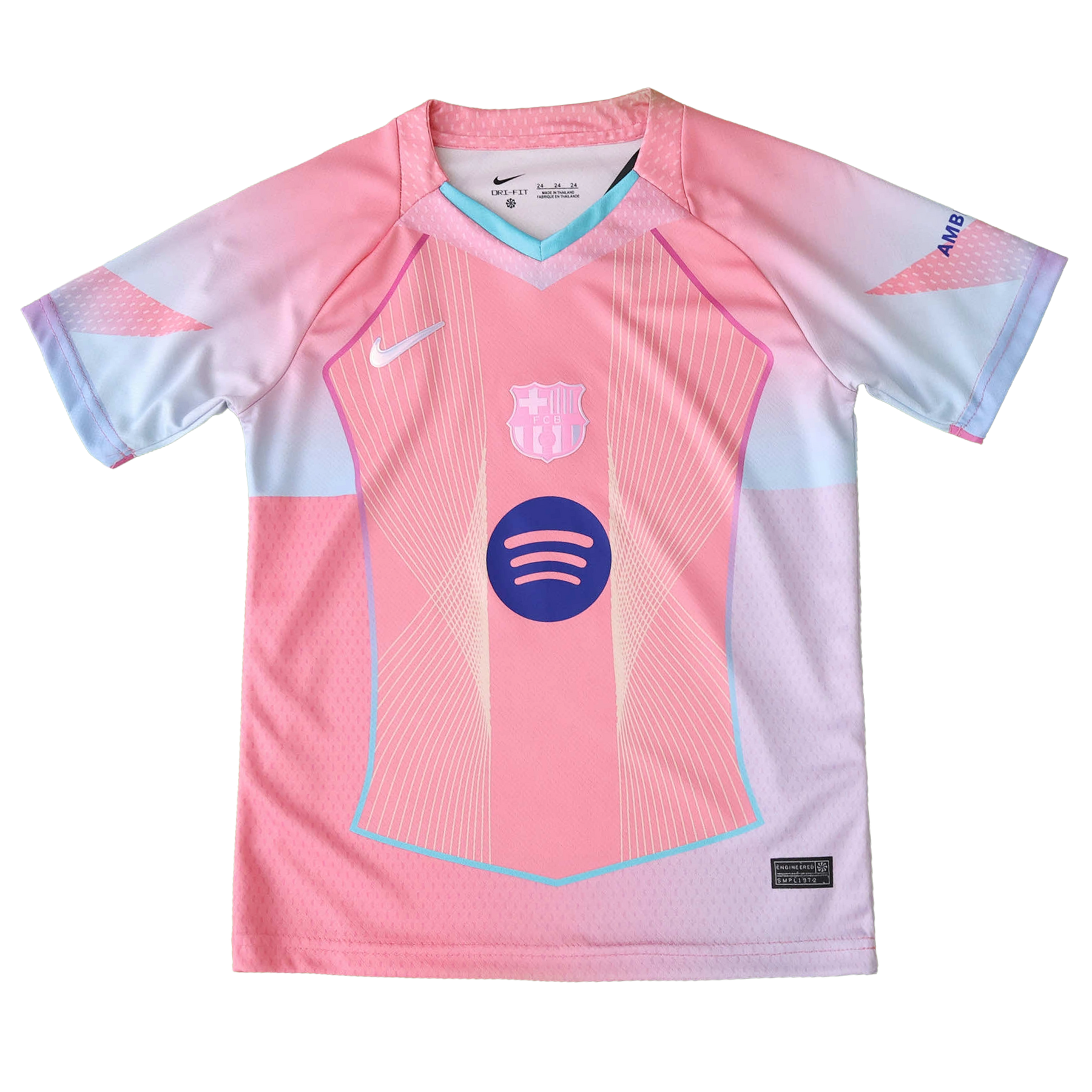 Camisa Barcelona Edição Especial 25/26 - Torcedor Masculina Rosa Refletiva