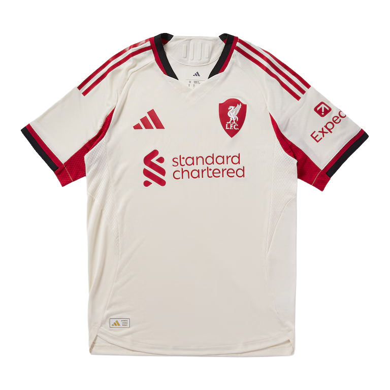 Camisa Liverpool Away 25/26 - Jogador Masculina