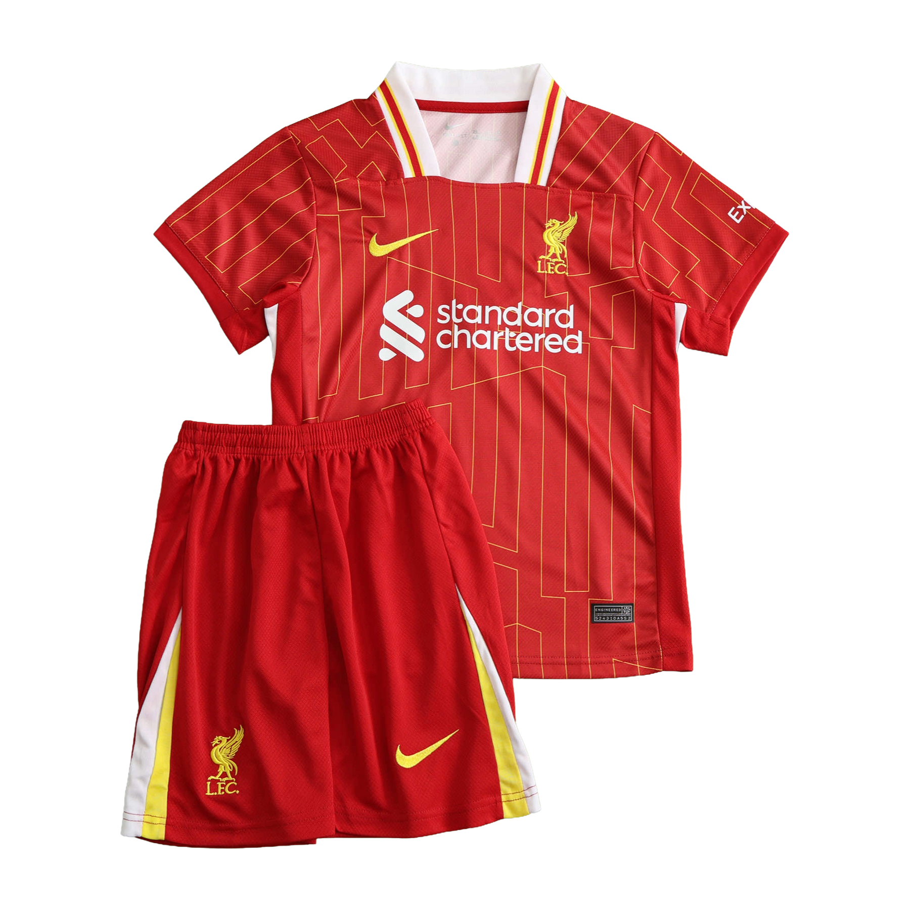 Camisa Liverpool Home 24/25 - Torcedor Infantil Vermelha