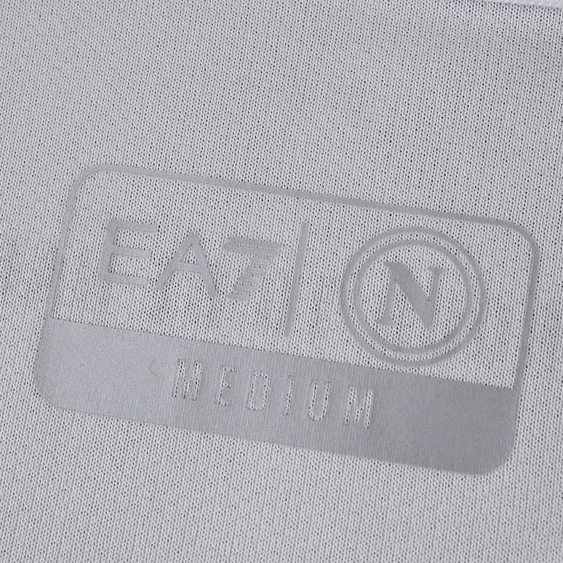 Camisa Napoli Away 25/26 - Torcedor Masculina Branca Dourada