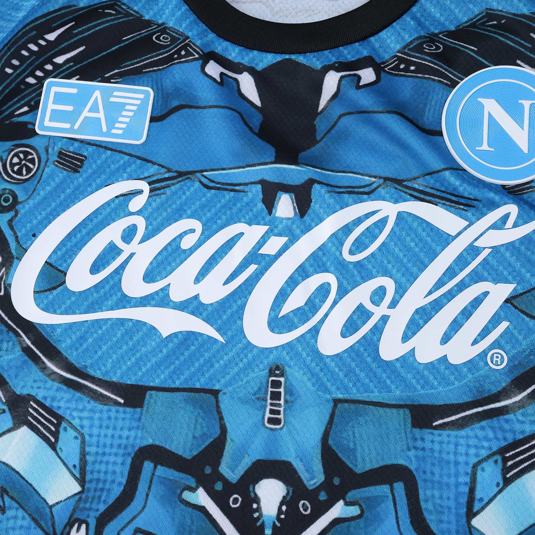 Camisa Napoli Treino 2 25/26 - Torcedor Masculina Azul
