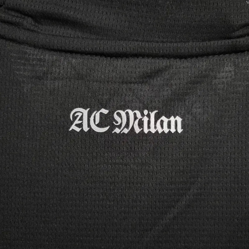 Camisa AC Milan Fourth 24/25 - Torcedor Masculina Preta - Netmantos