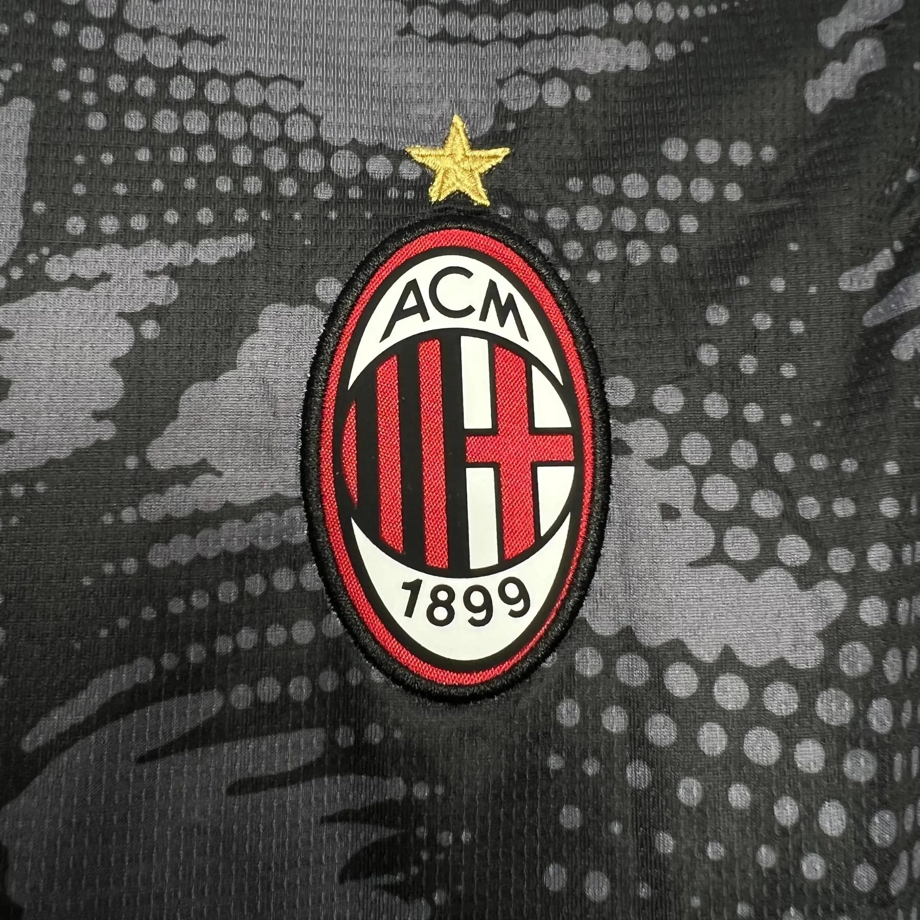 Camisa AC Milan Goleiro 24/25 - Torcedor Masculina Preta - Netmantos