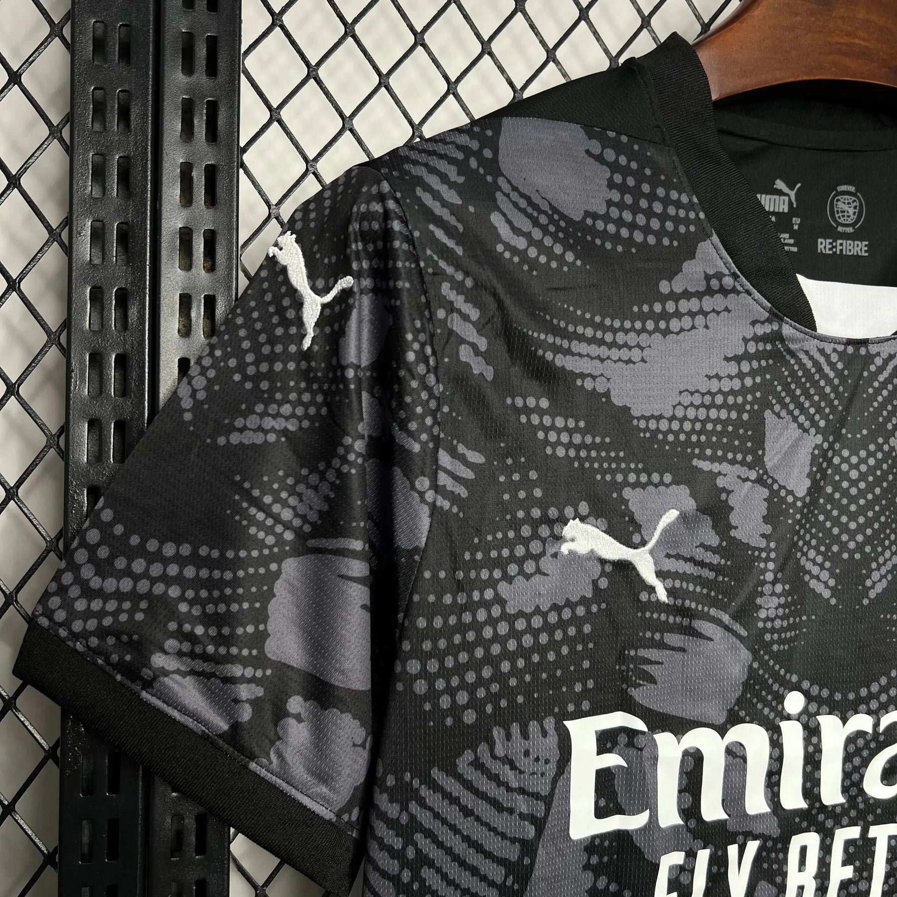Camisa AC Milan Goleiro 24/25 - Torcedor Masculina Preta - Netmantos