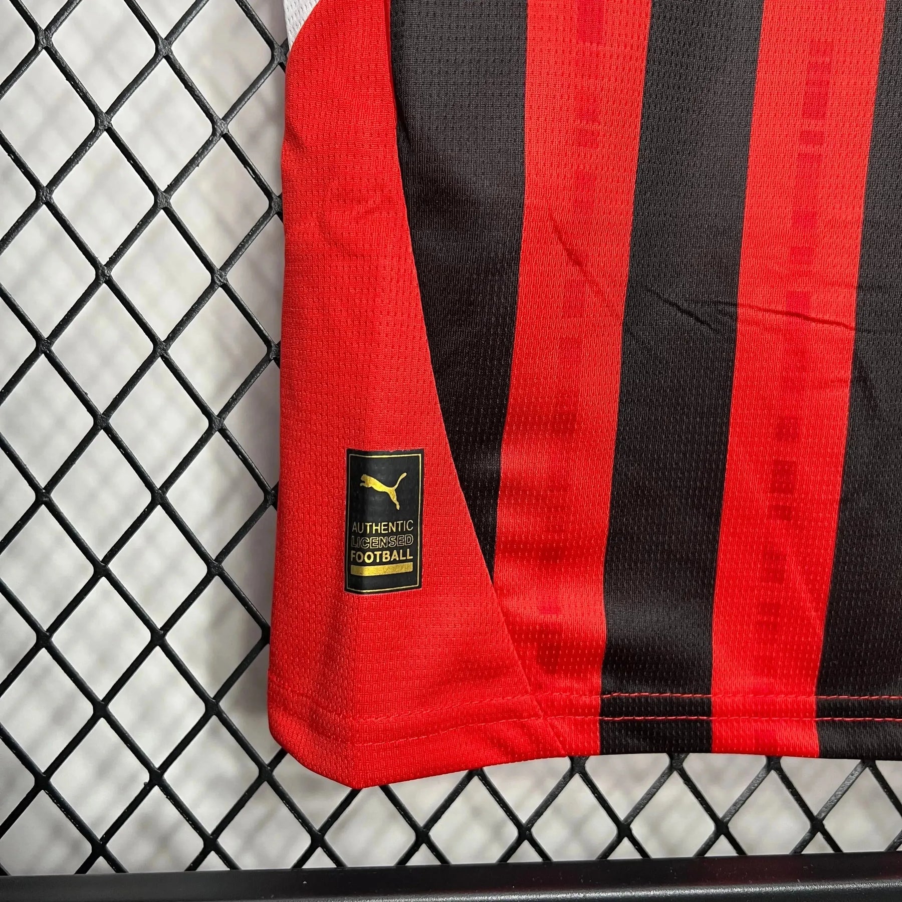 Camisa AC Milan Home 24/25 - Torcedor Infantil Vermelha - Netmantos