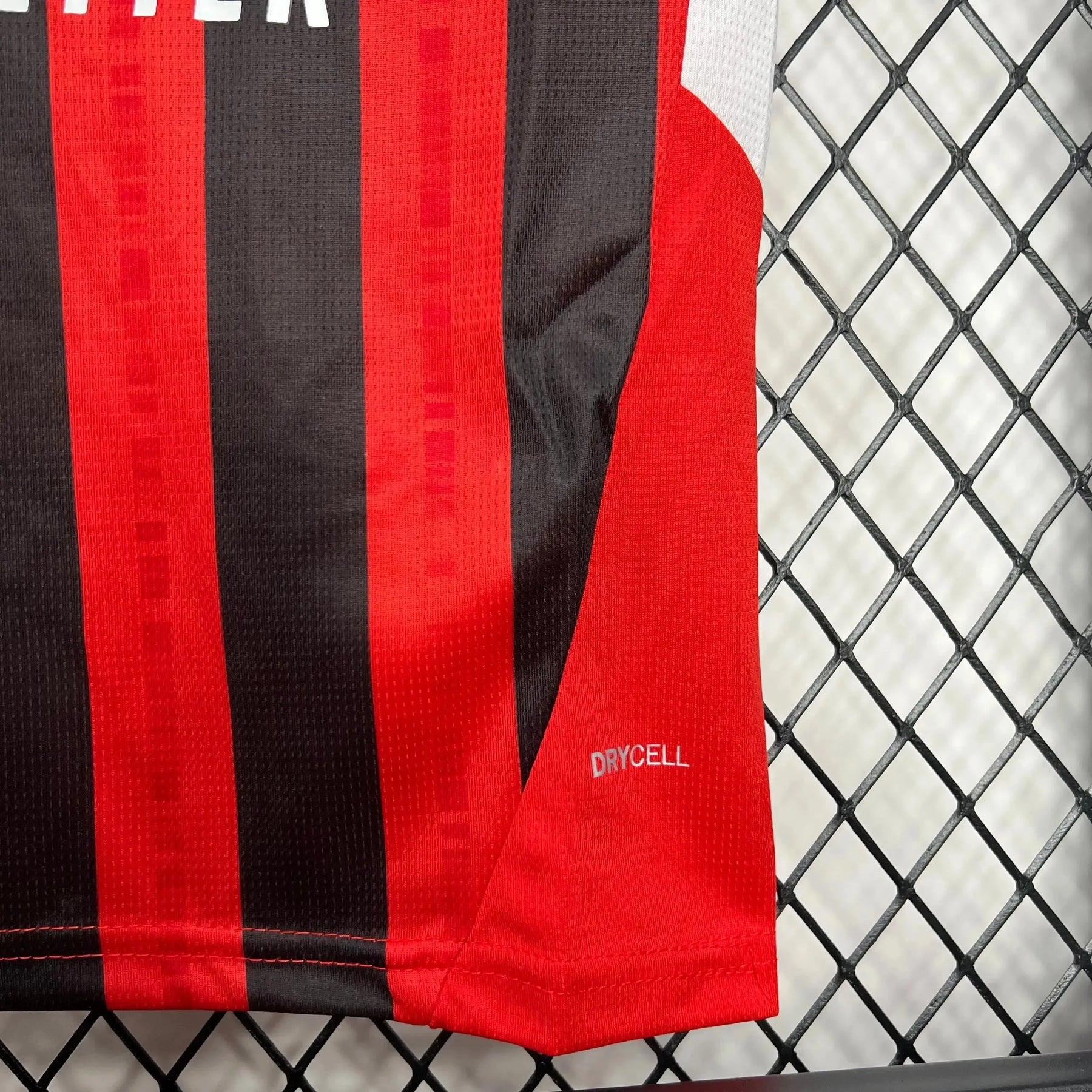 Camisa AC Milan Home 24/25 - Torcedor Infantil Vermelha - Netmantos