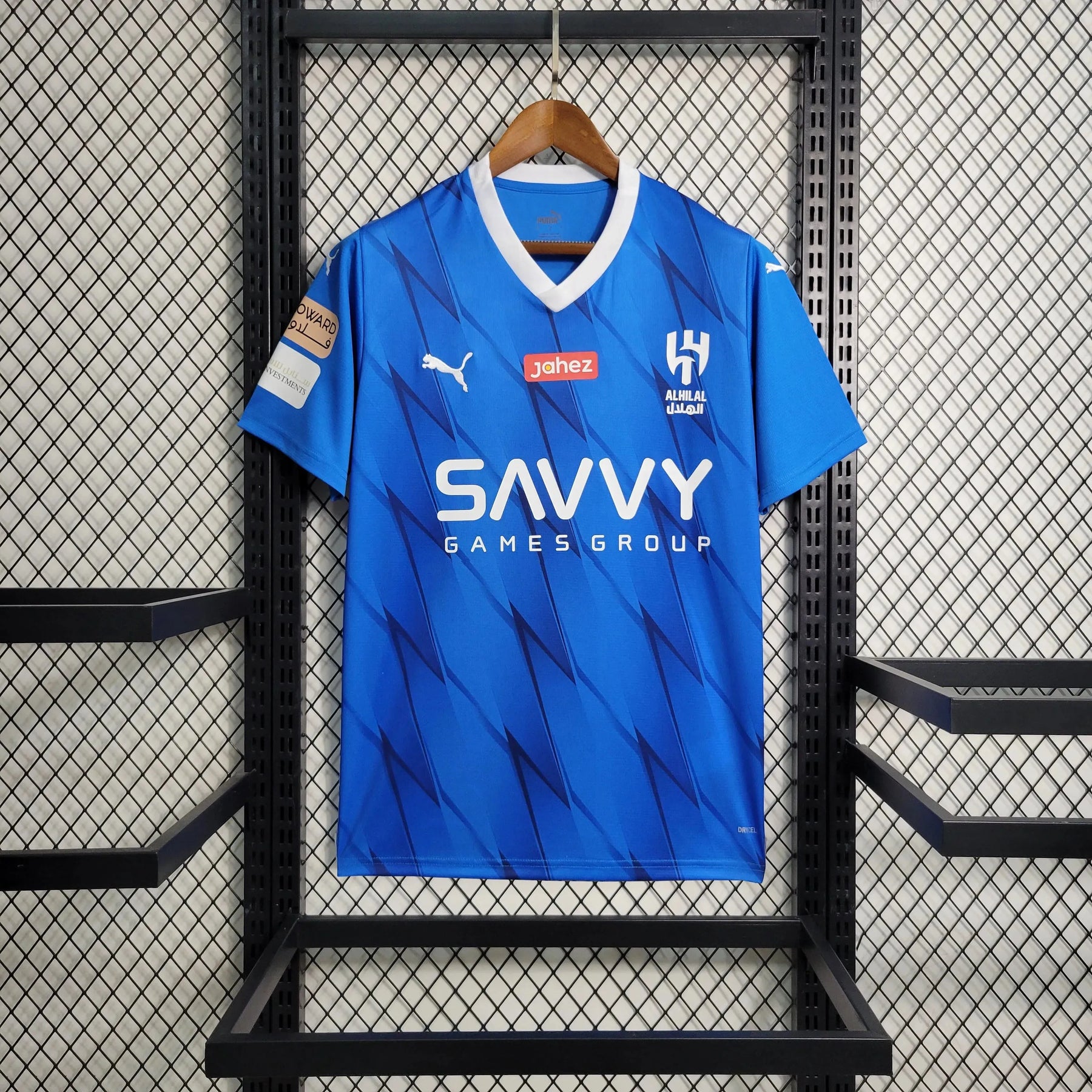 Camisa Al-Hilal Home 23/24 - Torcedor Masculina Azul + Neymar 10 - Netmantos