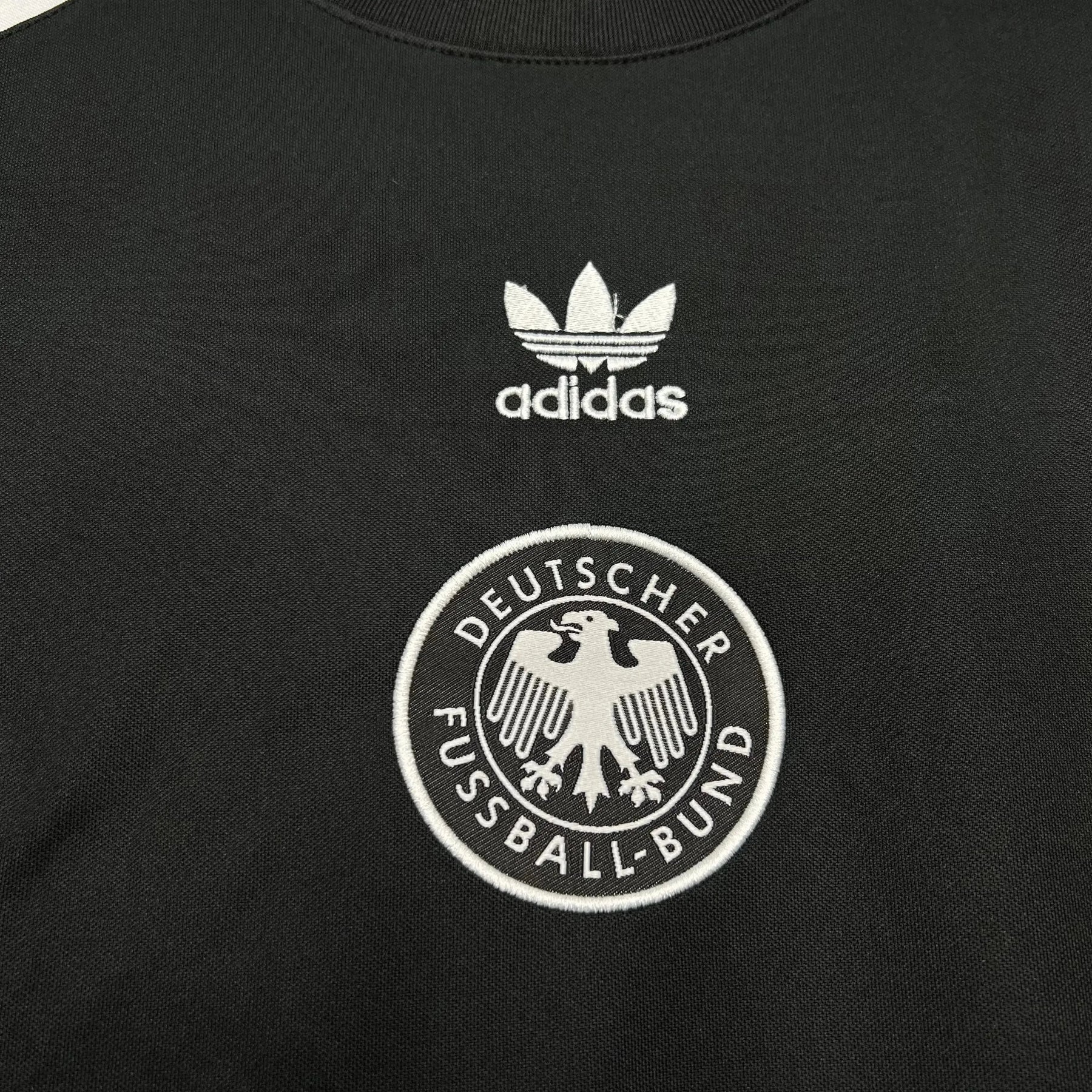 Camisa Alemanha Pré-Jogo 24/25 - Torcedor Masculina Preta - Netmantos