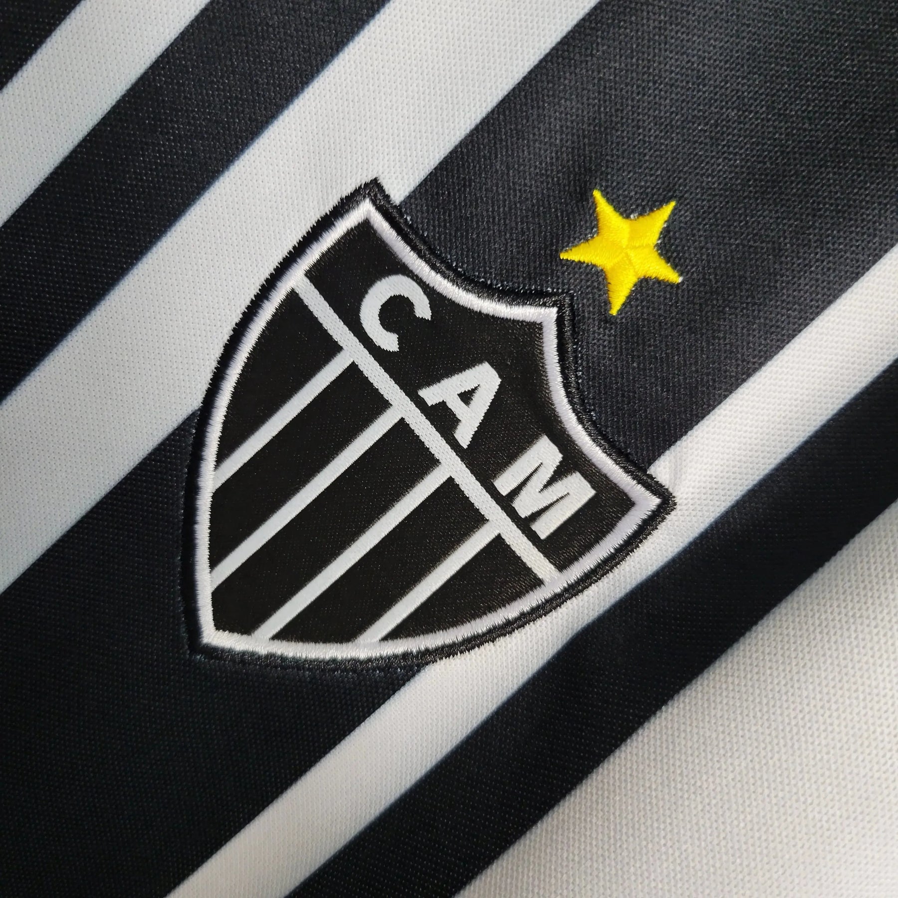 Camisa Atlético Mineiro Home 23/24 - Torcedor Feminina Preta e Branca - Netmantos