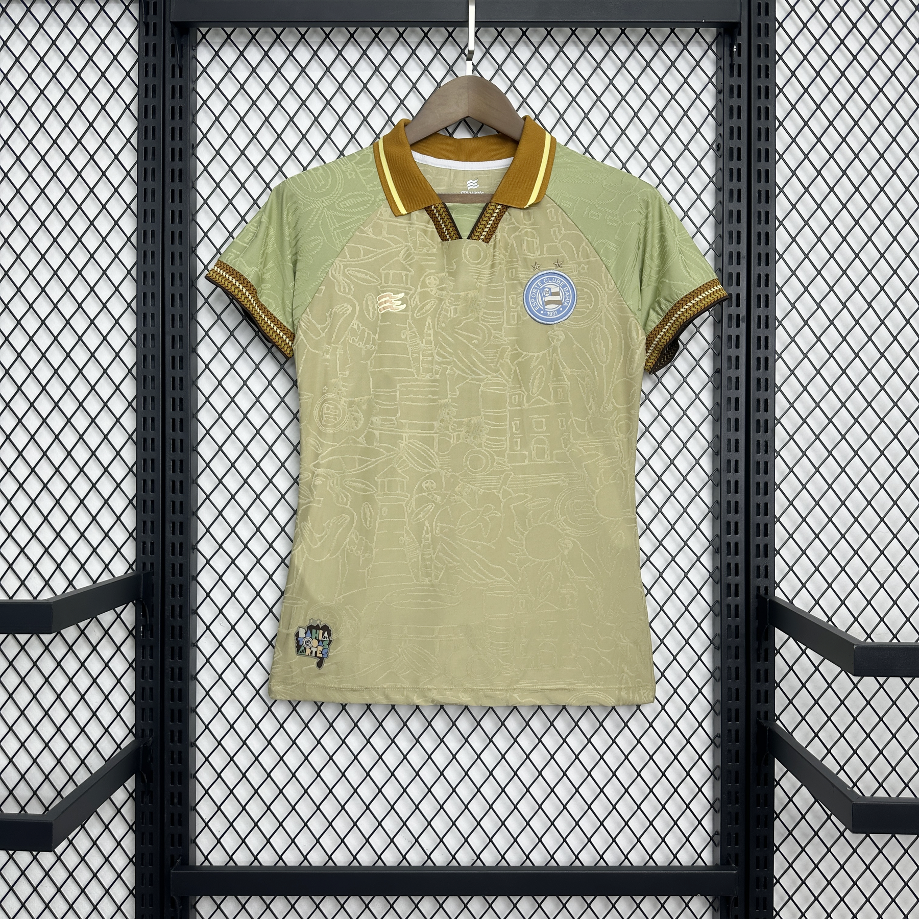 Camisa Bahia de Todas as Artes 25/26 - Torcedor Feminina Verde - Netmantos