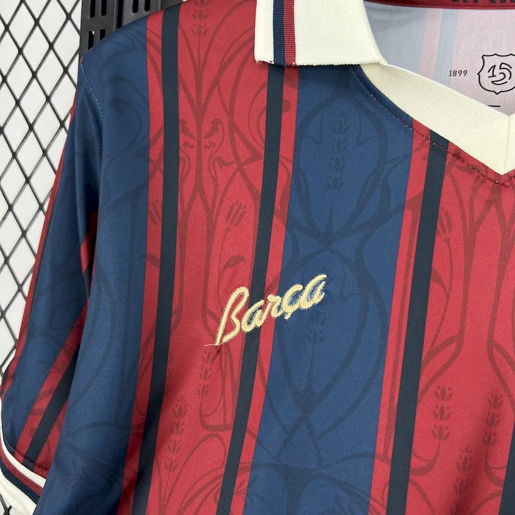 Camisa Barcelona 125 Anos 25/26 - Torcedor Masculina Polo - Netmantos