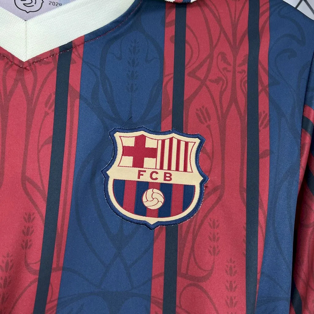 Camisa Barcelona 125 Anos 25/26 - Torcedor Masculina Polo - Netmantos