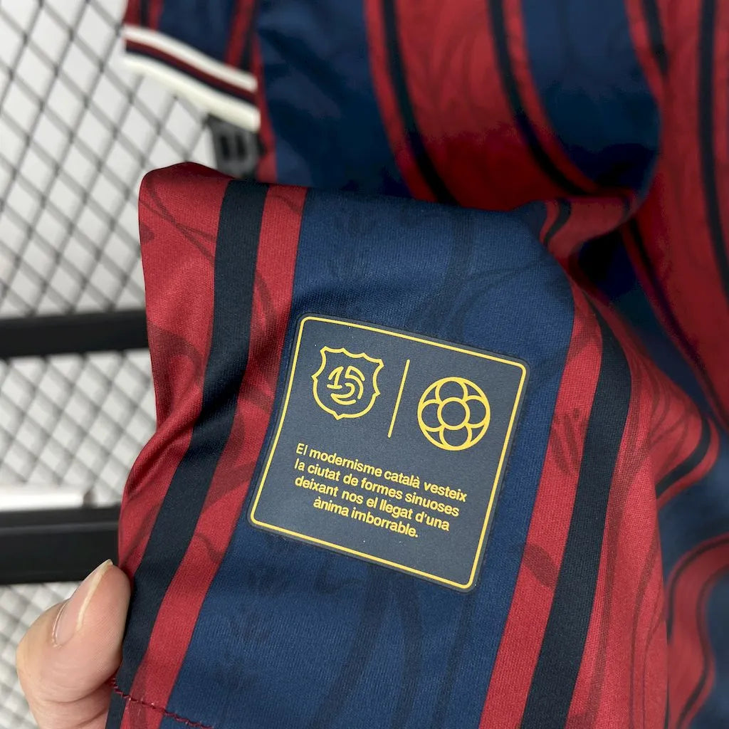Camisa Barcelona 125 Anos 25/26 - Torcedor Masculina Polo - Netmantos