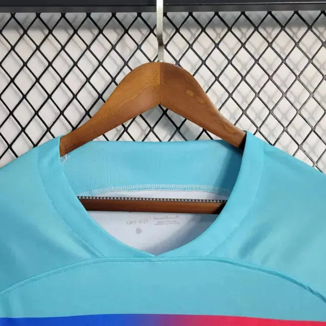 Camisa Barcelona 23/24 - Torcedor Masculina Azul - Netmantos
