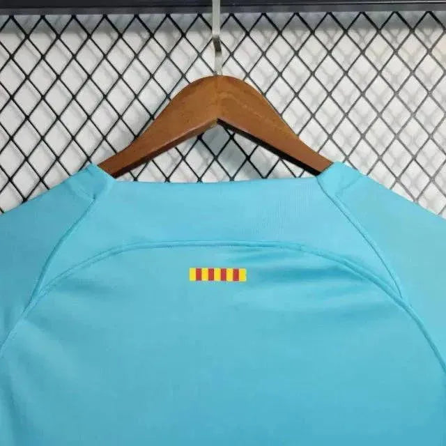 Camisa Barcelona 23/24 - Torcedor Masculina Azul - Netmantos