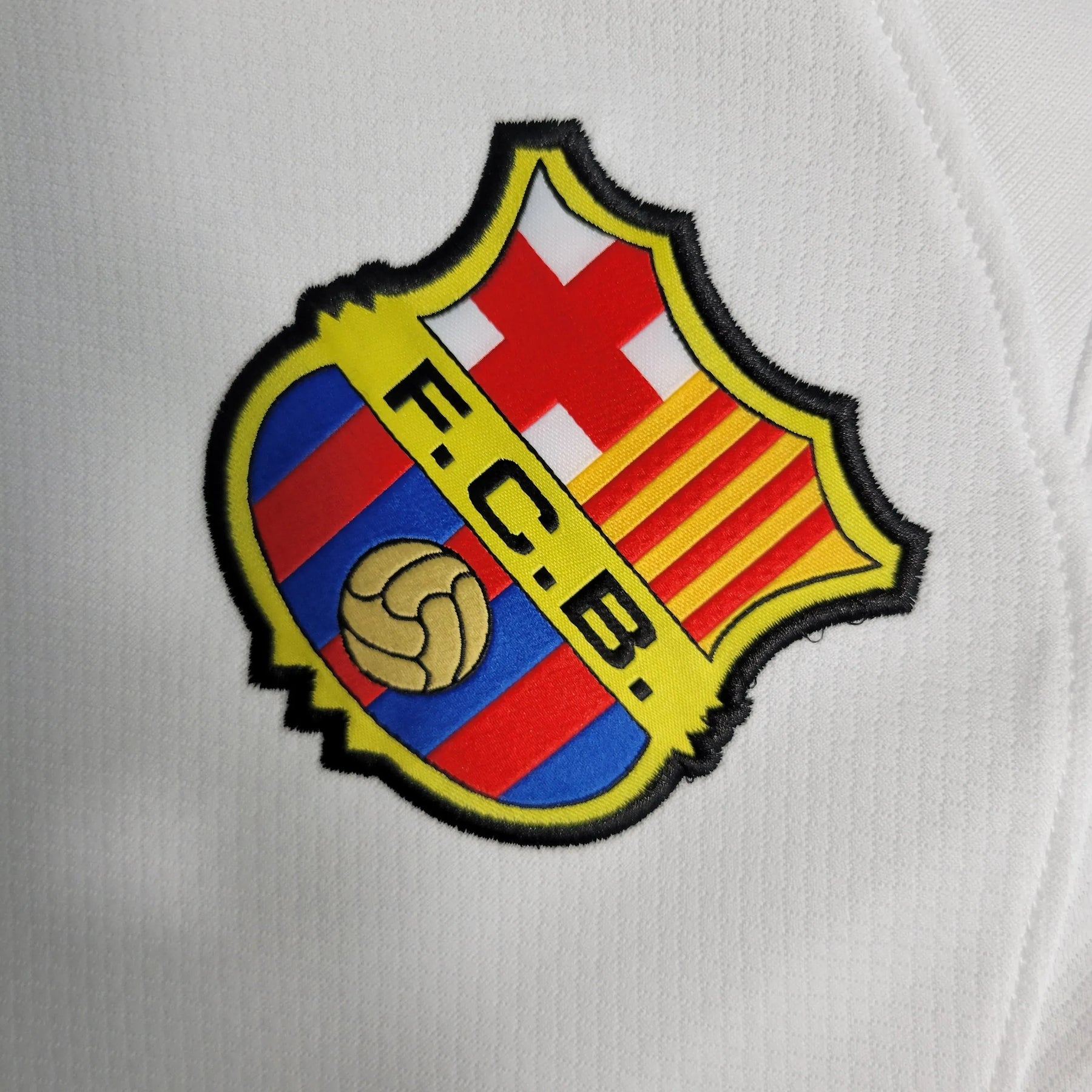 Camisa Barcelona Away 23/24 - Torcedor Masculina Branca - Netmantos