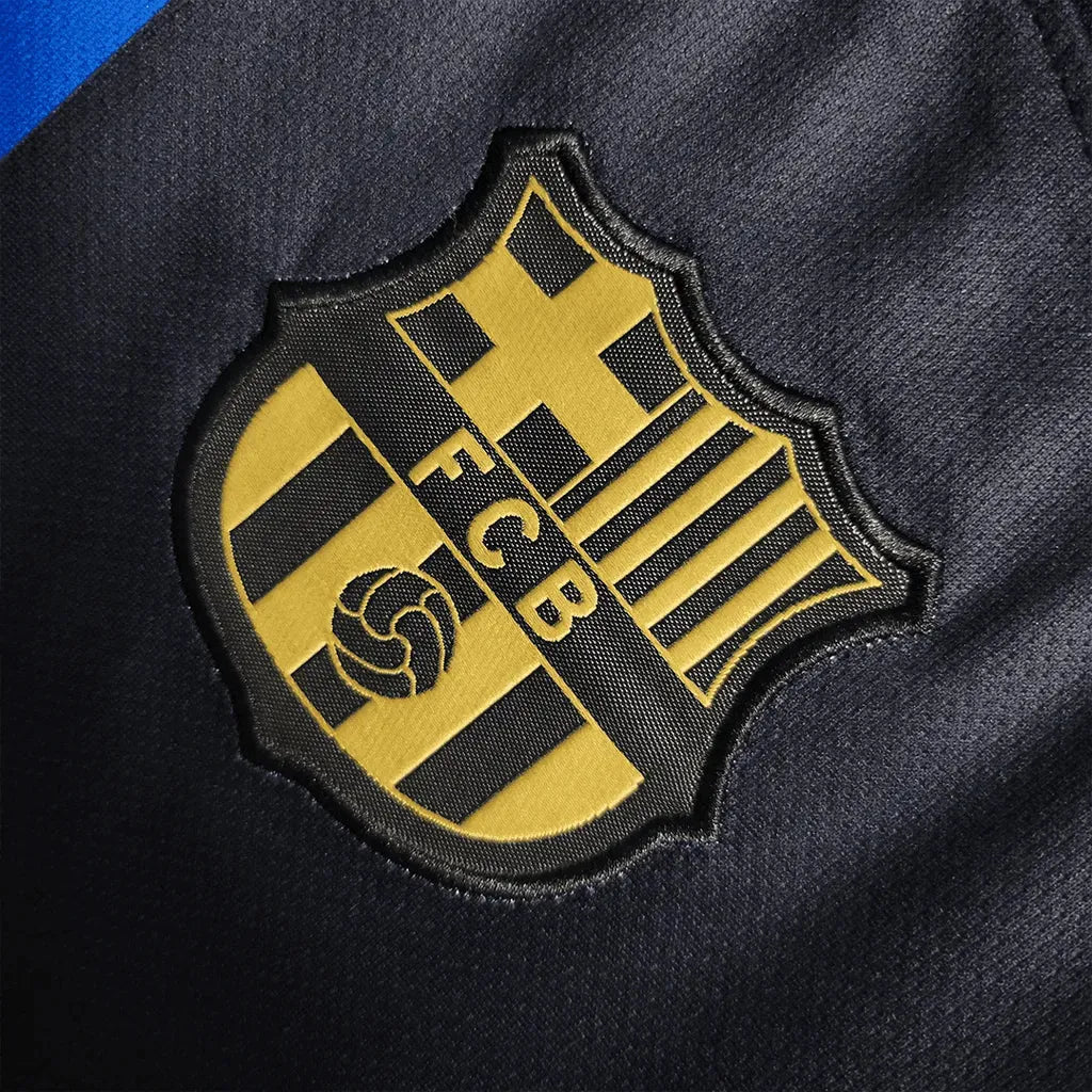 Camisa Barcelona Classic 23/24 - Torcedor Masculina Preta - Netmantos