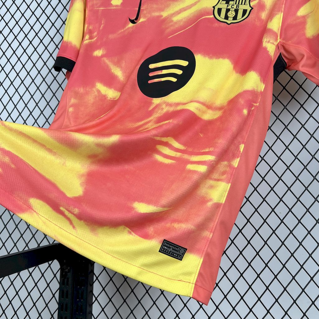 Camisa Barcelona Treino 25/26 - Torcedor Masculina Laranja - Netmantos