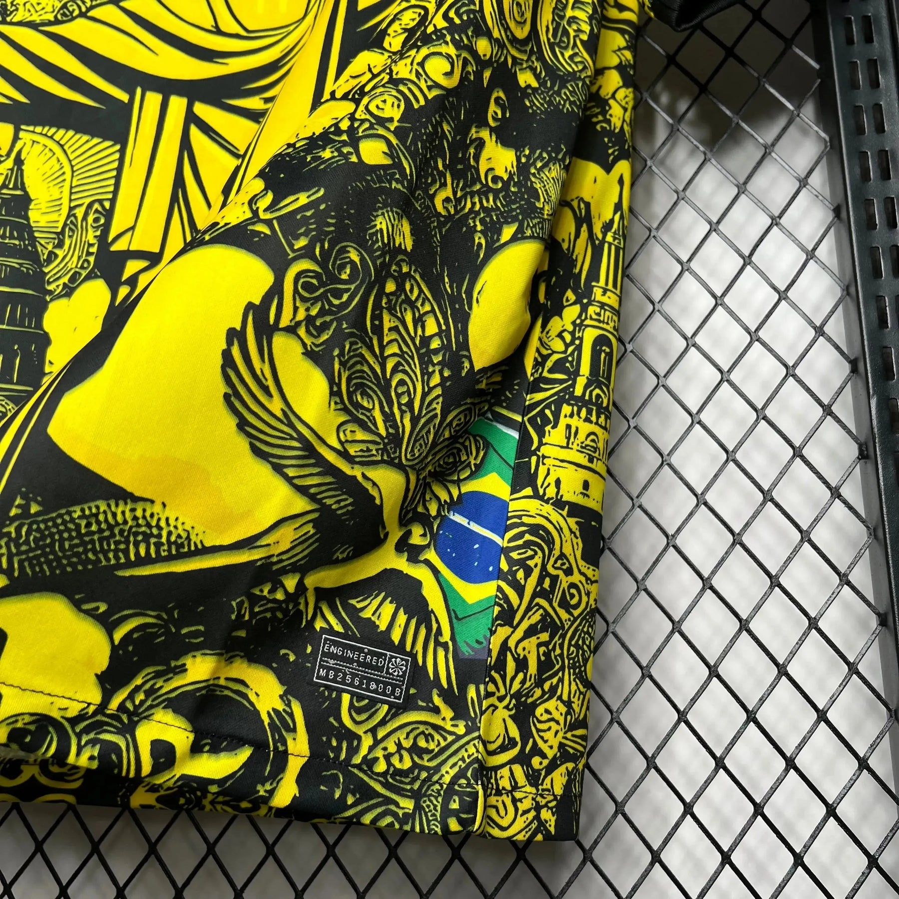 Camisa Brasil Edição Especial Cristo Redentor - Torcedor Masculina Amarela - Netmantos