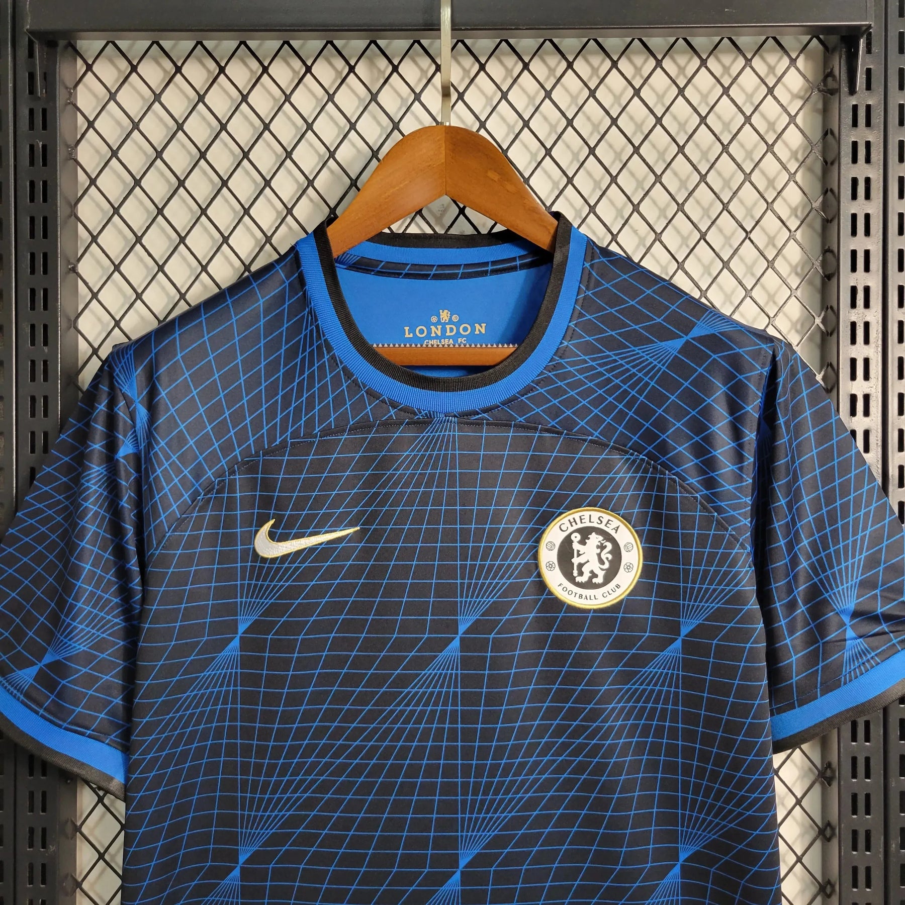 Camisa Chelsea Away 23/24 - Torcedor Masculina Azul - Netmantos