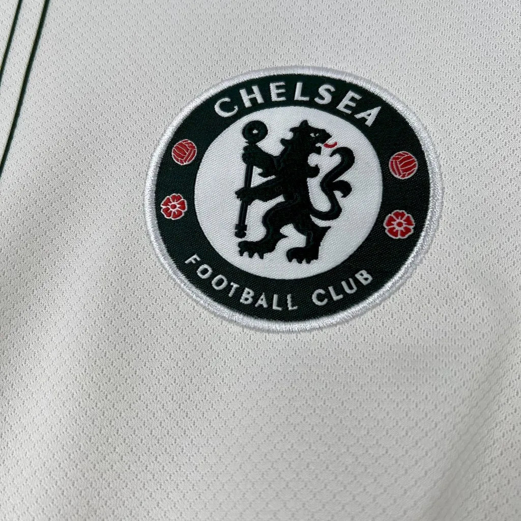 Camisa Chelsea Away 25/26 - Torcedor Masculina Branca - Netmantos