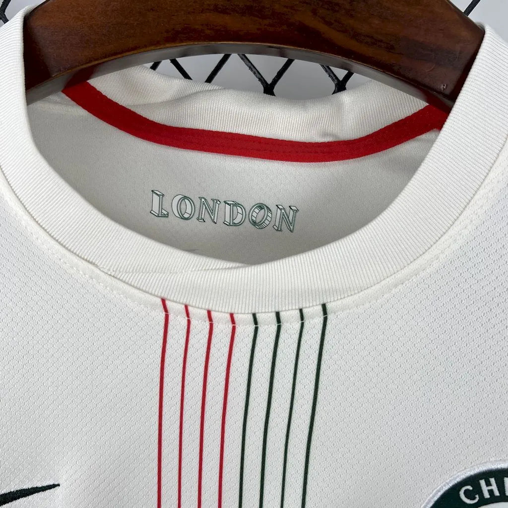 Camisa Chelsea Away 25/26 - Torcedor Masculina Branca - Netmantos