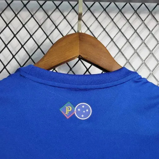 Camisa Cruzeiro Home 22/23 - Torcedor Infantil Azul - Netmantos