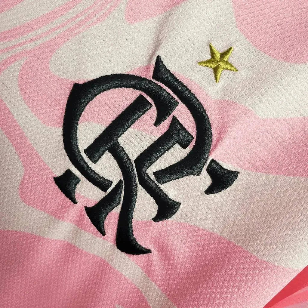 Camisa Flamengo Edição Especial 23/24 - Torcedor Masculina Rosa - Netmantos