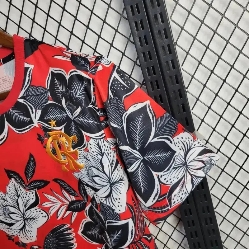 Camisa Flamengo Edição Especial FARM 24/25 - Torcedor Masculina Vermelha Florida - Netmantos