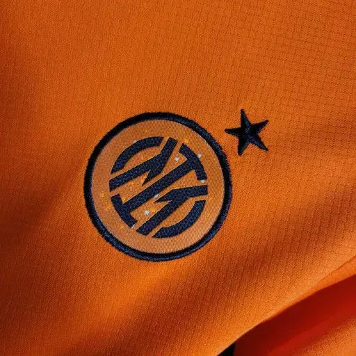 Camisa Inter de Milão Away II 23/24 - Torcedor Infantil Laranja - Netmantos