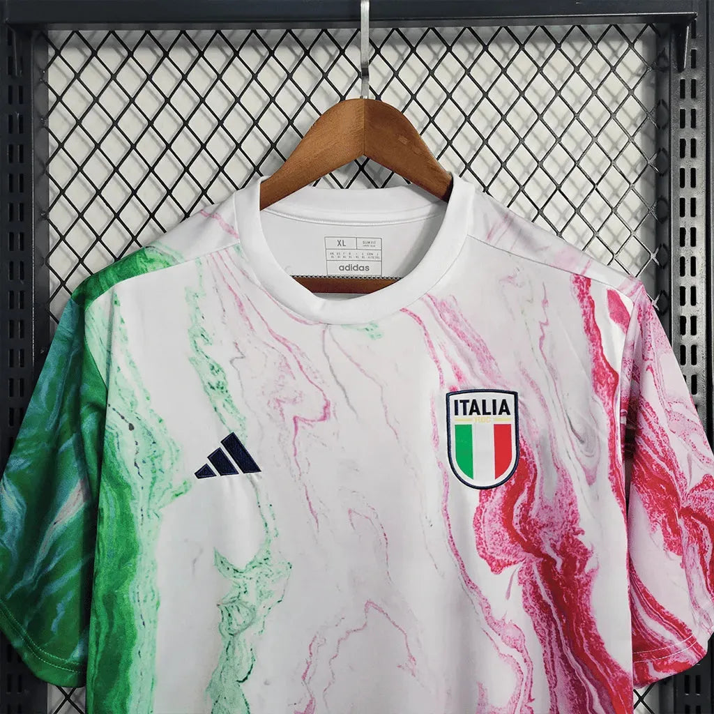 Camisa Itália Treino 23/24 - Torcedor Masculina Branca - Netmantos