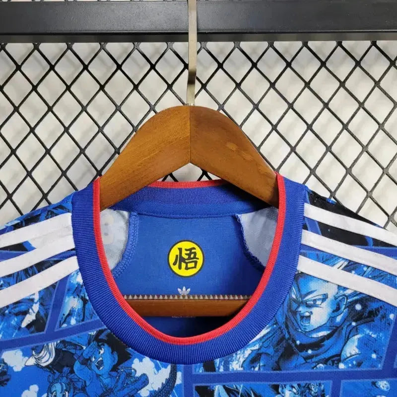 Camisa Japão Edição Especial Dragon Ball 24/25 - Torcedor Masculina Azul - Netmantos