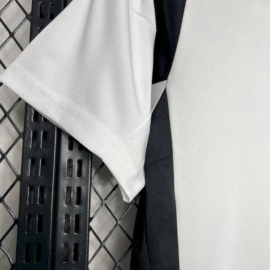 Camisa Juventus Home 24/25 - Torcedor Masculina Preta e Branca - Netmantos