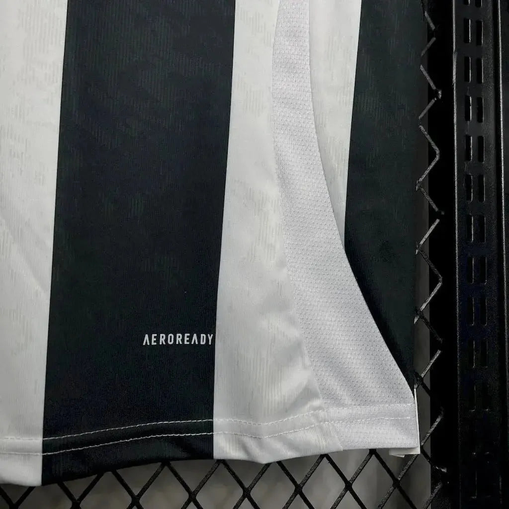 Camisa Juventus Home 24/25 - Torcedor Masculina Preta e Branca - Netmantos