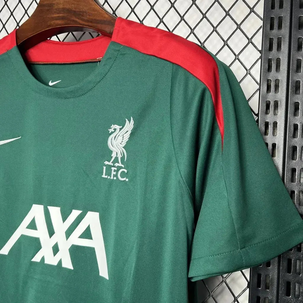 Camisa Liverpool Treino 24/25 - Torcedor Masculina Verde Escuro - Netmantos
