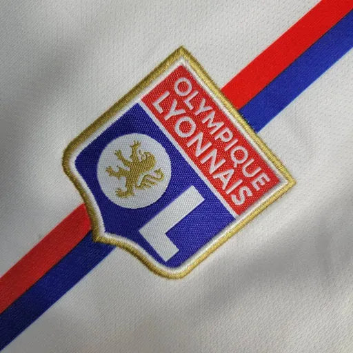 Camisa Lyon Home 23/24 - Torcedor Infantil Branca - Netmantos