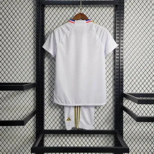 Camisa Lyon Home 23/24 - Torcedor Infantil Branca - Netmantos