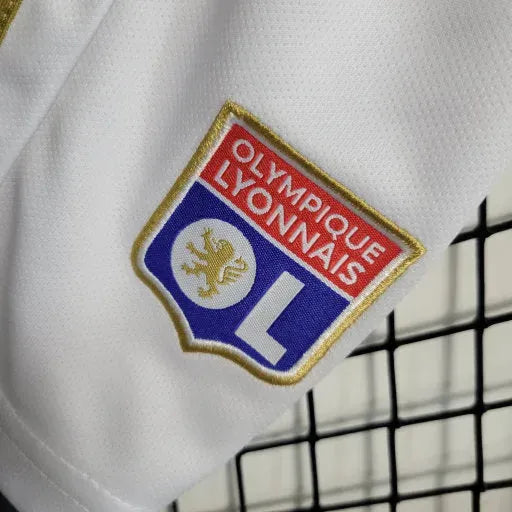 Camisa Lyon Home 23/24 - Torcedor Infantil Branca - Netmantos