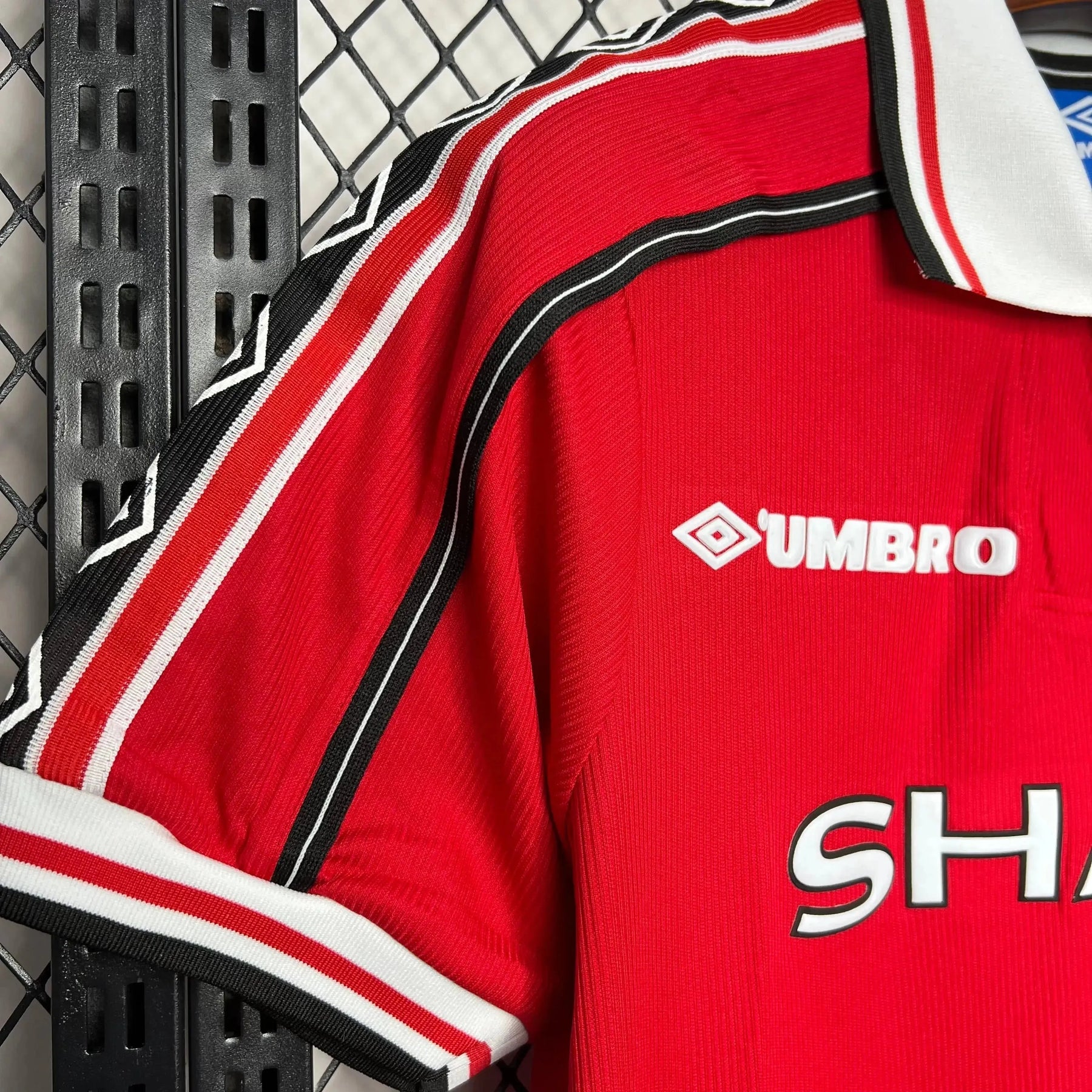 Camisa Manchester United Retrô Home 1998/99 - Torcedor Masculina Vermelha - Netmantos