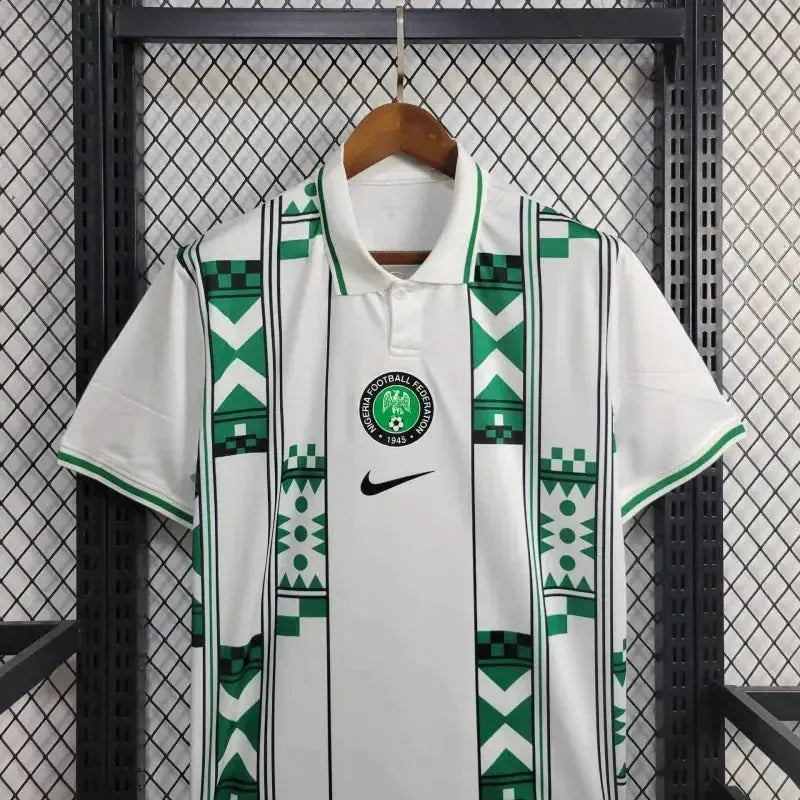 Camisa Nigéria 24/25 - Torcedor Masculina Branca - Netmantos