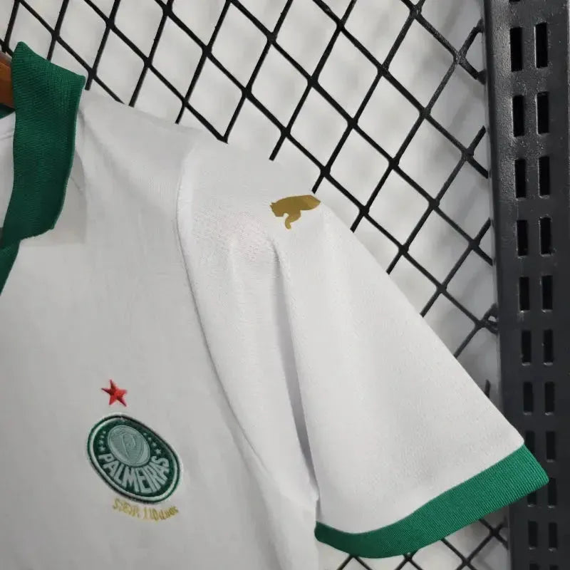 Camisa Palmeiras Away 24/25 - Torcedor Infantil Branca - Netmantos