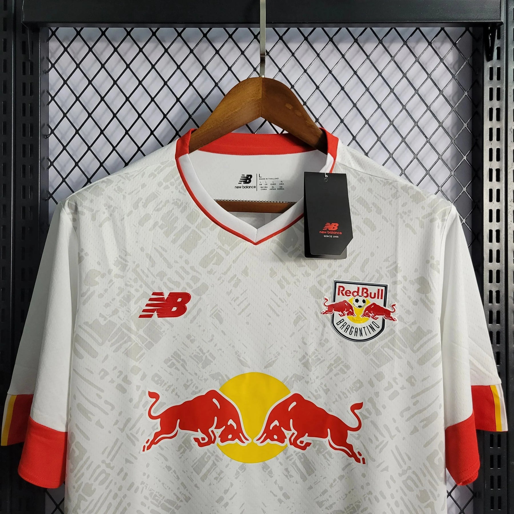 Camisa RB Bragantino Home 22/23 - Torcedor Masculina Branca - Netmantos