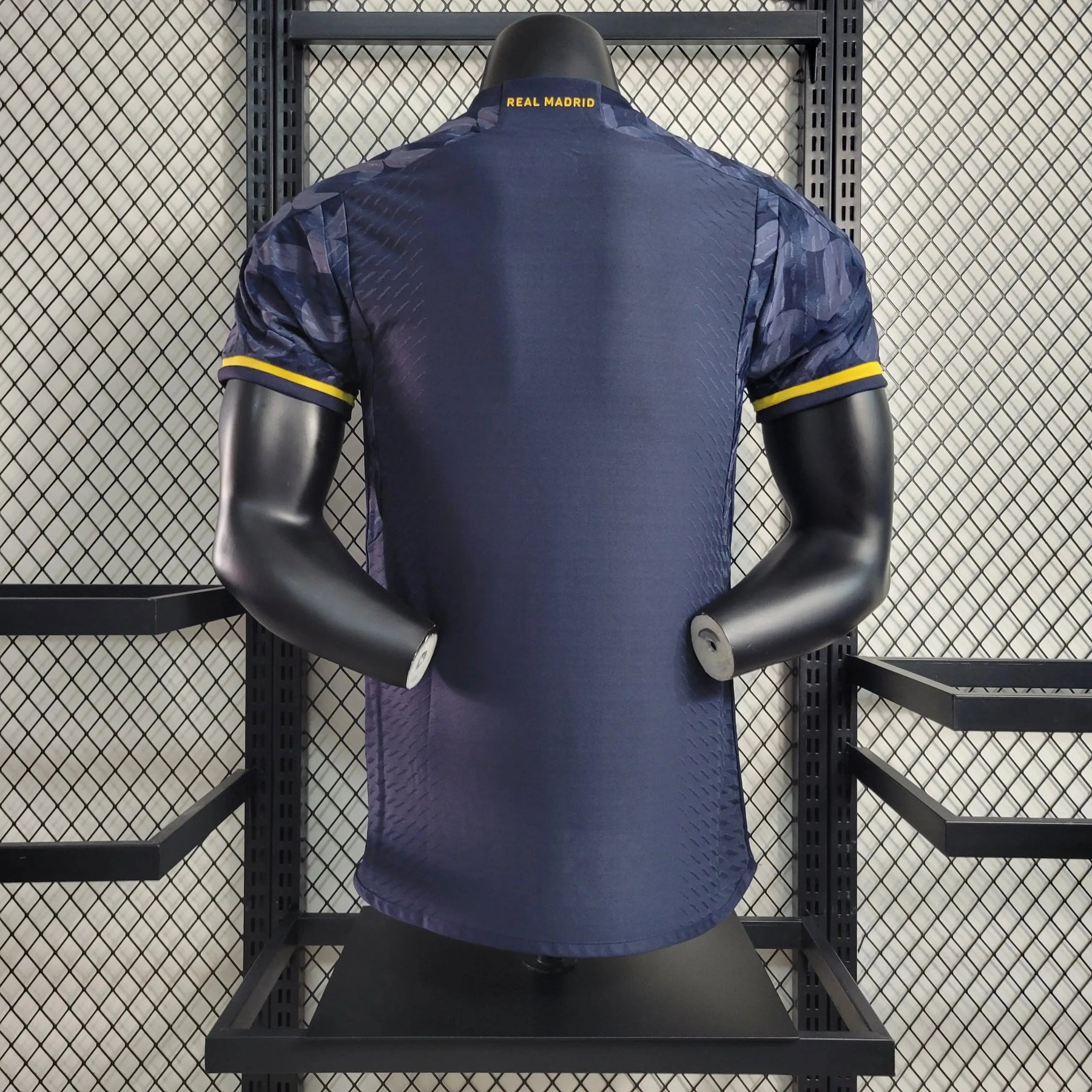 Camisa Real Madrid Away 23/24 - Jogador Masculina Preta - Netmantos