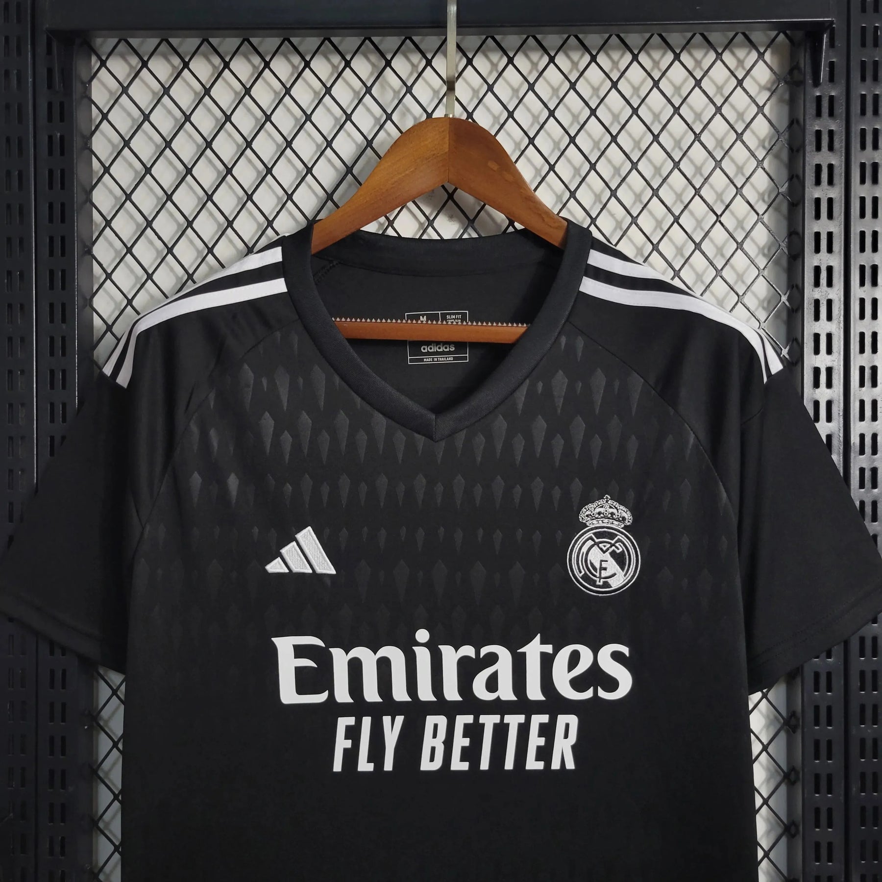Camisa Real Madrid Goleiro 23/24 - Torcedor Masculina Preta - Netmantos
