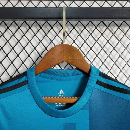 Camisa Real Madrid Retrô Away 17/18 - Torcedor Infantil Azul - Netmantos